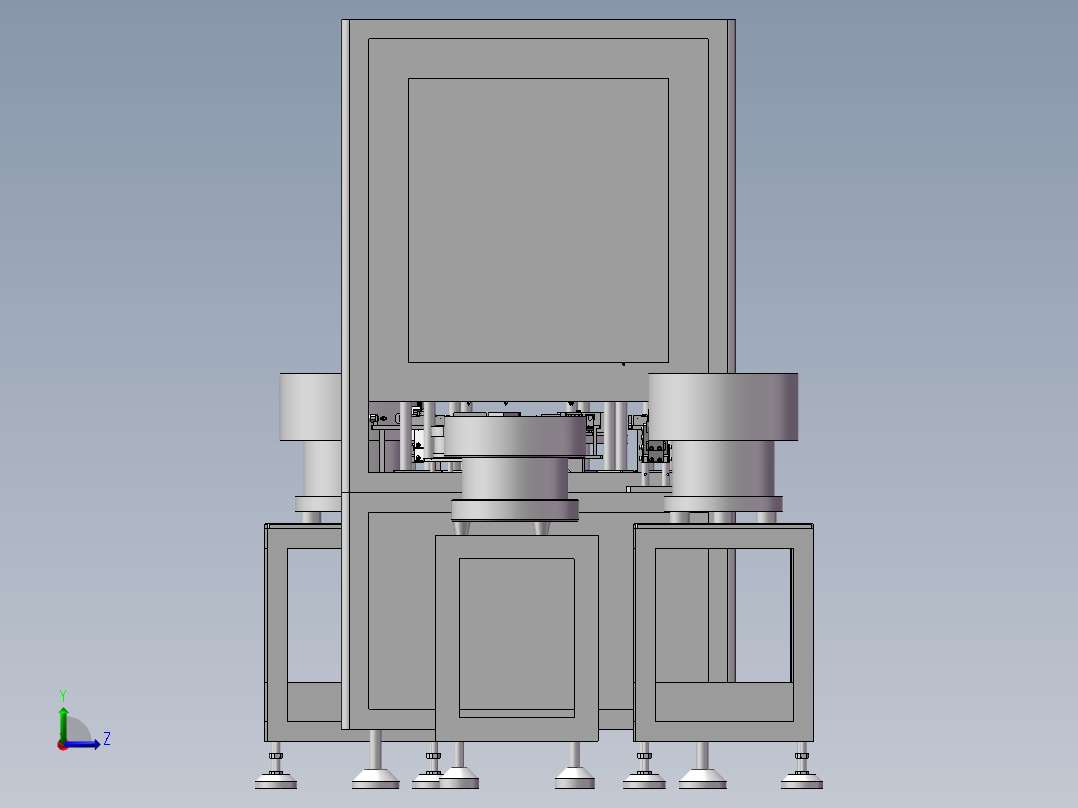 全自动水龙头外件组装机左视图