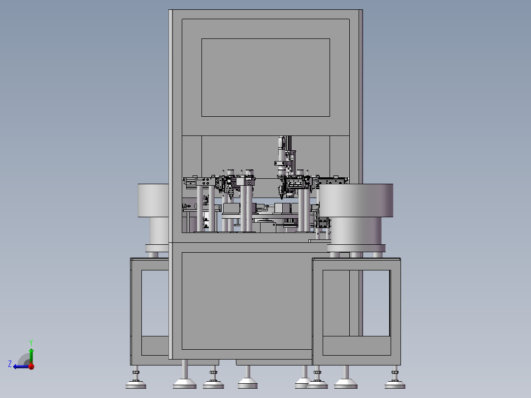 全自动水龙头外件组装机右视图