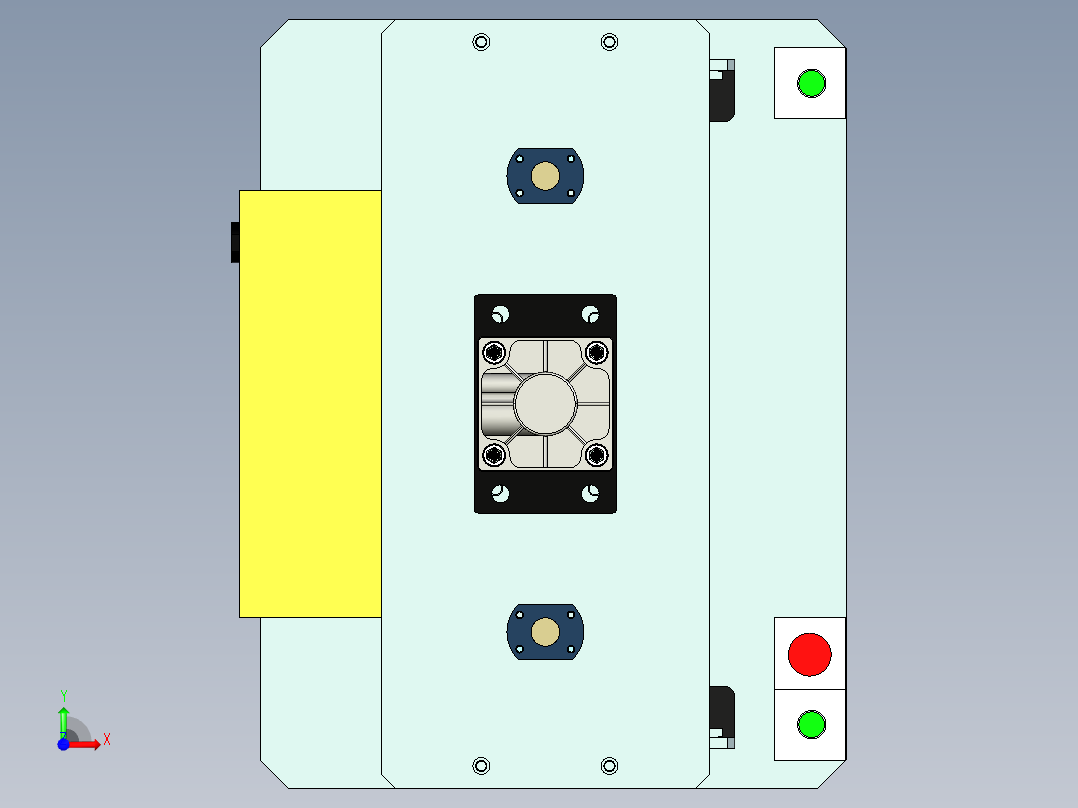 铁圈小件压机(STP)前视图