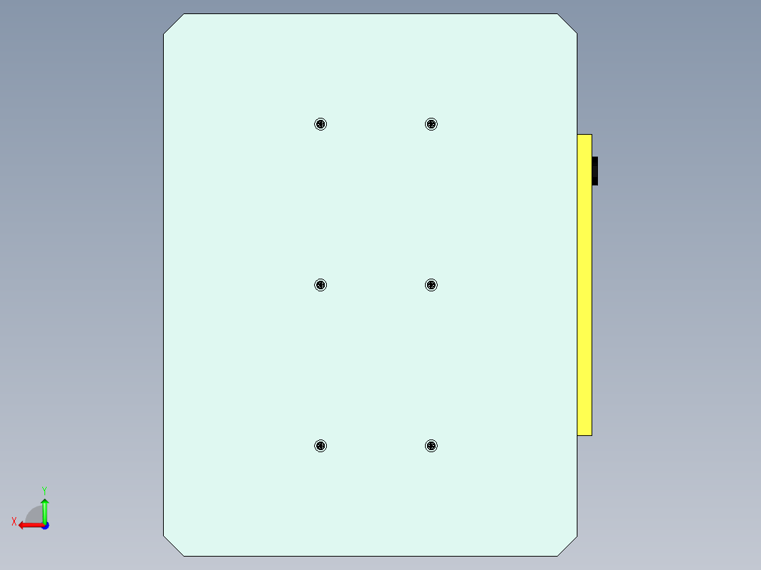 铁圈小件压机(STP)后视图