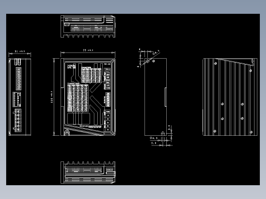 步进驱动DP3L-565-外观图-200428