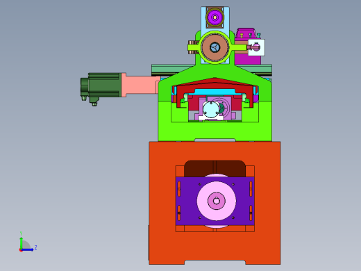 高效的经济型数控车床左视缩略图