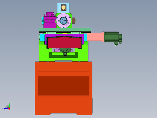 高效的经济型数控车床右视缩略图