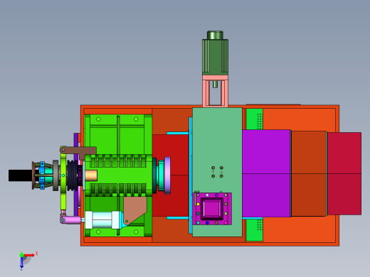 高效的经济型数控车床俯视缩略图