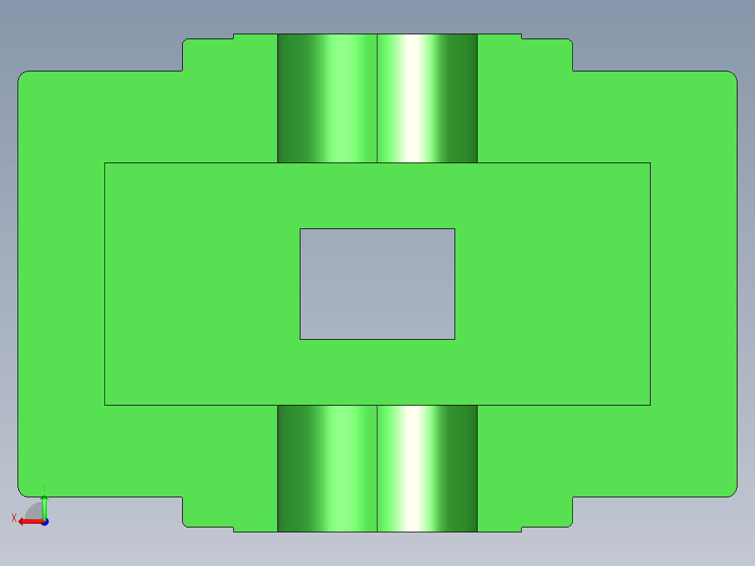 变压器线圈绕线机设计【含三维图+CAD图+文档】后视图