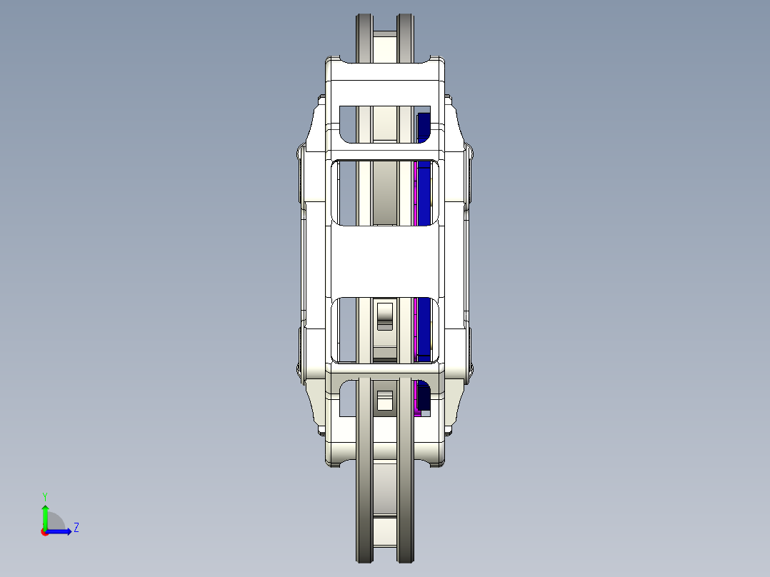 制动器 (42)左视图