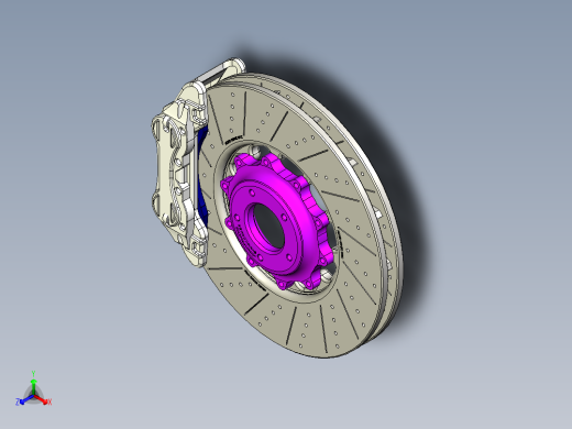 制动器 (42)正等轴测缩略图