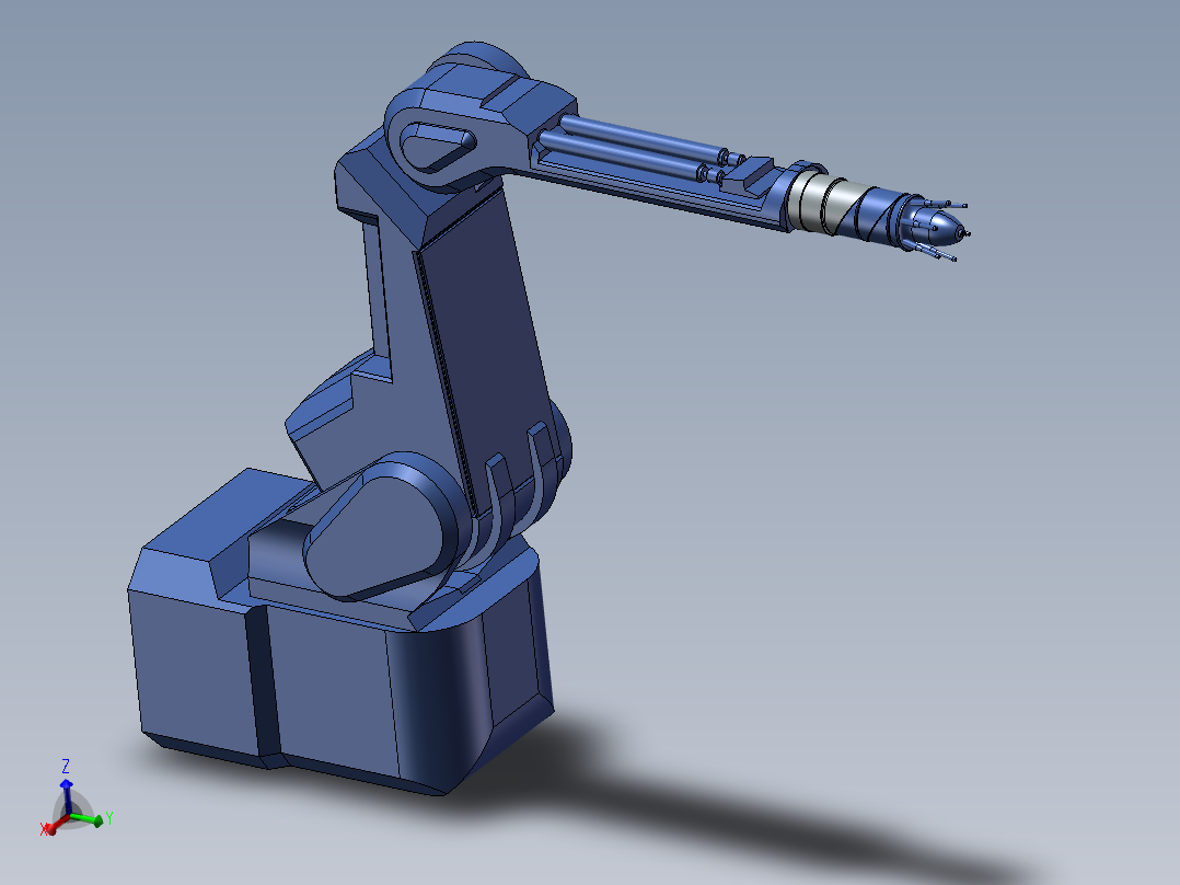 专用喷涂机器人SW三维图==1401436==80