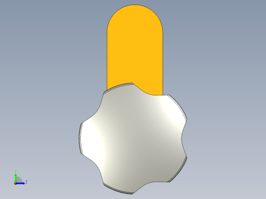 鎖VC.308-3D多系列多零件图纸模型左视缩略图