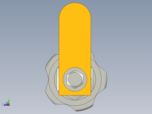 鎖VC.308-3D多系列多零件图纸模型右视缩略图