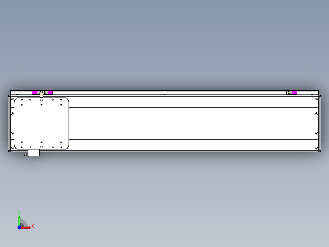 威洛博LC系列3d模型模组LC22H2Y-S950前视图