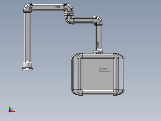 向下旋转底座+转角++转角中间连接器+箱体连接器+控制箱