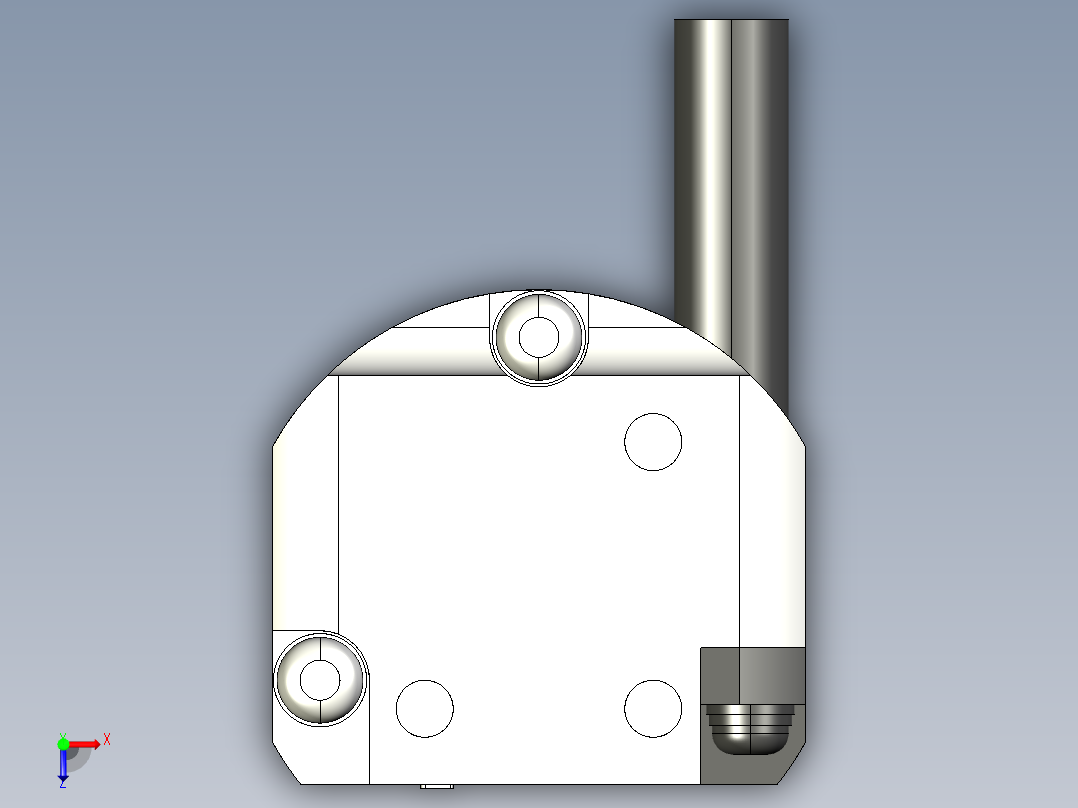 基恩士SL-V48L_T_kc图纸模型俯视图