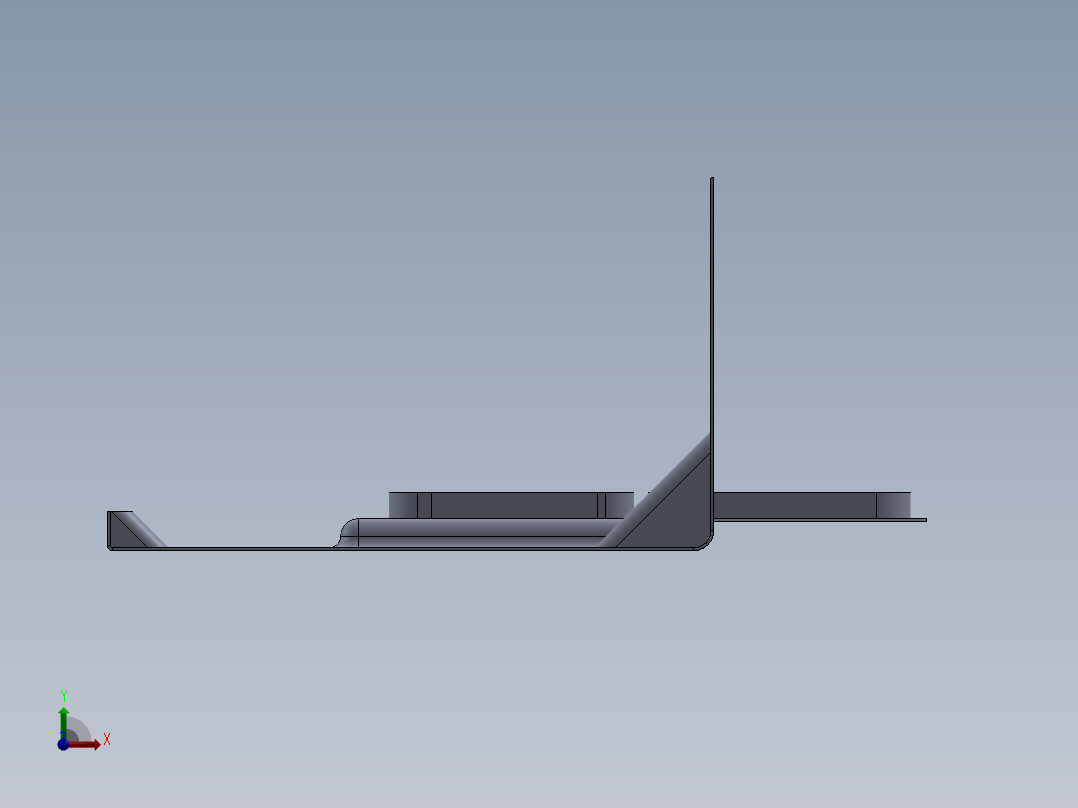 机械零件图3前视图