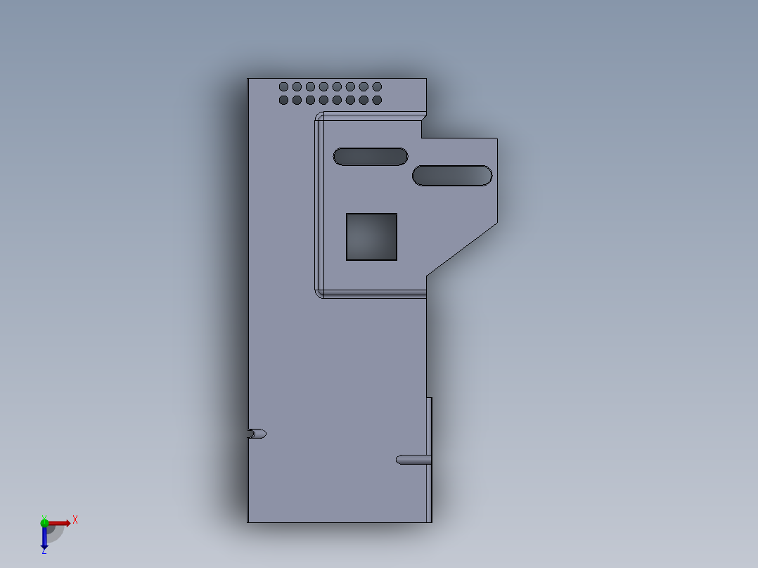 机械零件图3俯视图