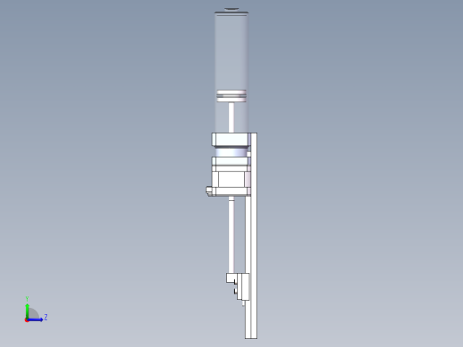 高精度高压注射泵SW三维图左视缩略图