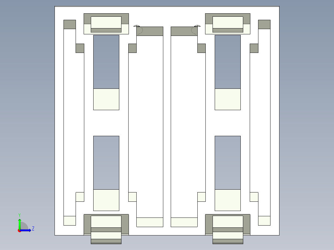 型材-BR 80X80 ANGLE BRACKET KJN530231左视图
