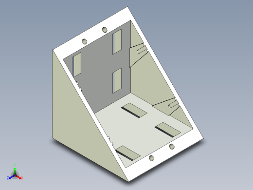 型材-BR 80X80 ANGLE BRACKET KJN530231正等轴测缩略图