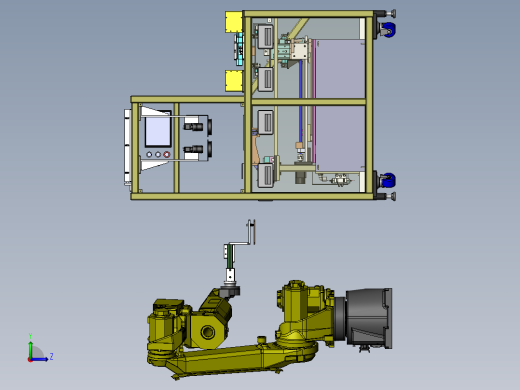 苹果手机自动扫码设备左视缩略图