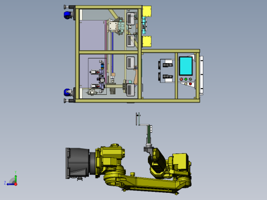 苹果手机自动扫码设备右视缩略图