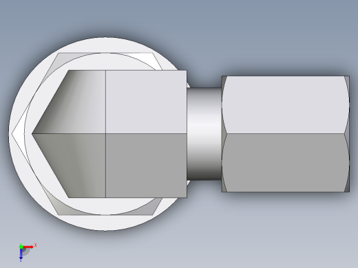 卡套式工业通用硬管接头EO_Adjustable_Locknut_elbow_WEE04LLRCF俯视缩略图