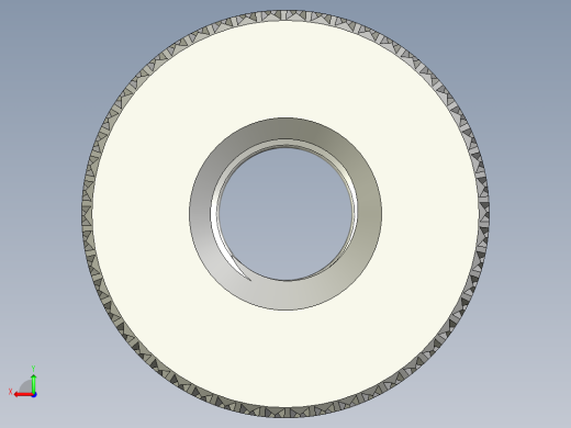 滚花螺母-M1.6 Knurled Nut后视缩略图