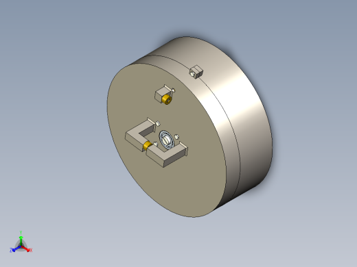 永磁吸盘正等轴测缩略图
