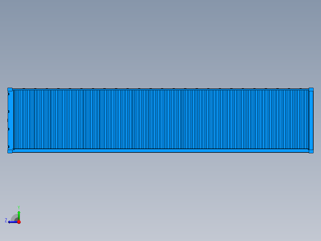 集装箱sw22版Container 40 ft右视图