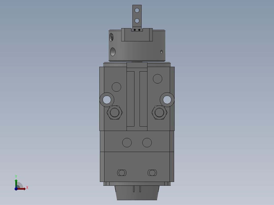 摆台气爪 MRHQ系列6款前视图