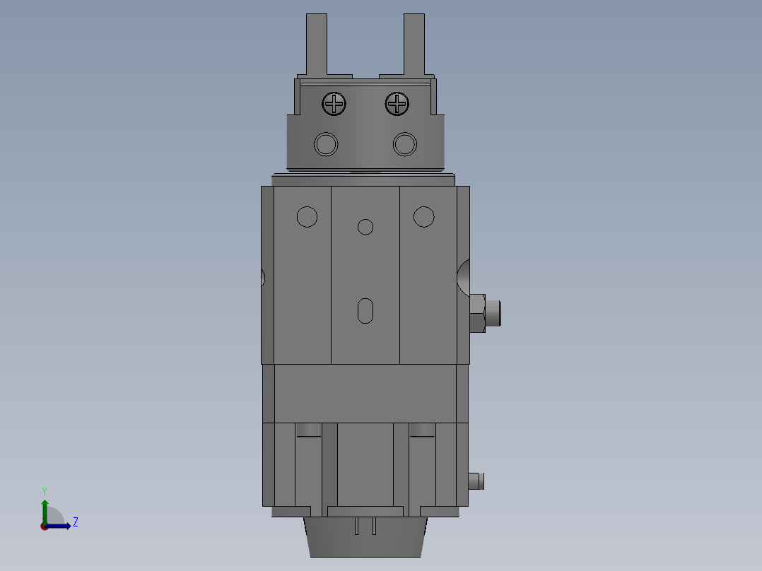摆台气爪 MRHQ系列6款左视图