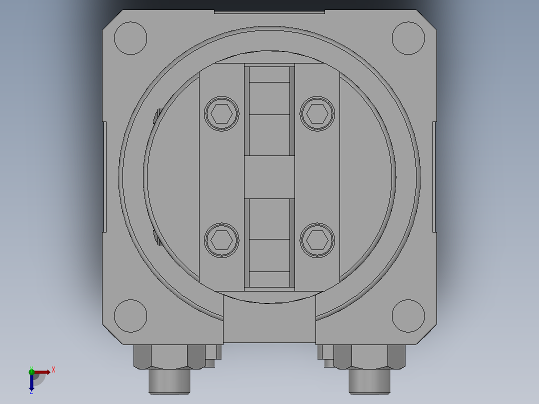 摆台气爪 MRHQ系列6款俯视图