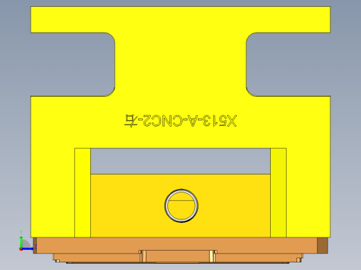 X513-A-笔记本CNC工装夹具三维模型CNC2左视缩略图