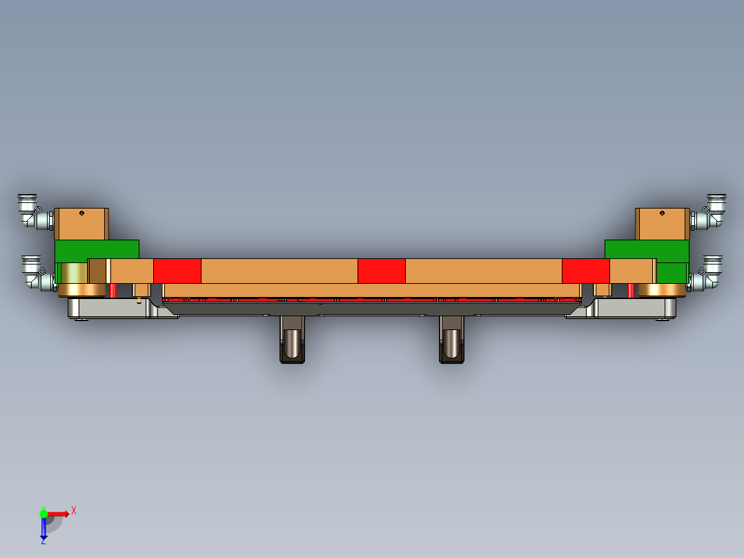 B9403-A-CNC3笔记本CNC工装夹具三维模型-铣外形-220816俯视图