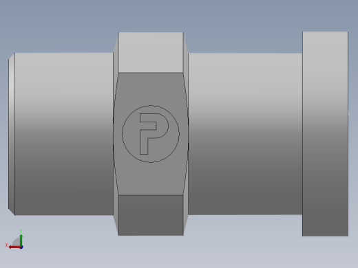 法兰接头、1DFL-24-08后视缩略图