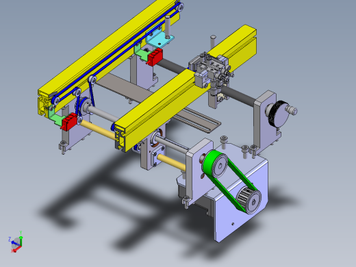 0.4米双轨皮带输送机