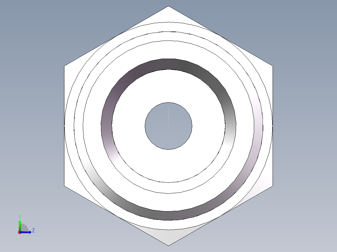 直通变径-GR、1D-16-20左视图