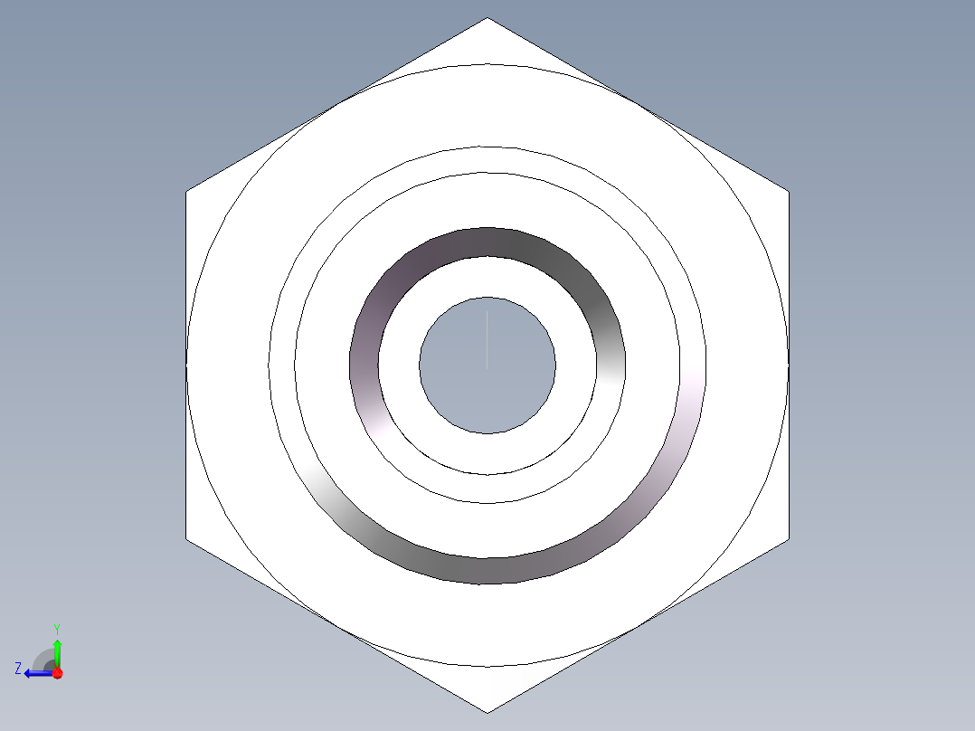 直通变径-GR、1D-16-20右视图