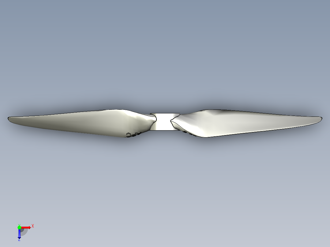 螺旋桨(4)俯视图