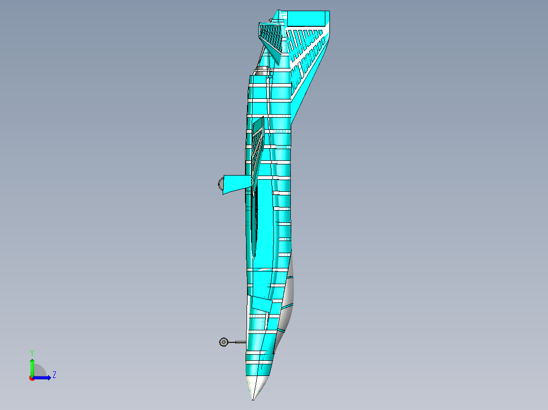 A0002492-美国F-4E幽灵战斗机左视图