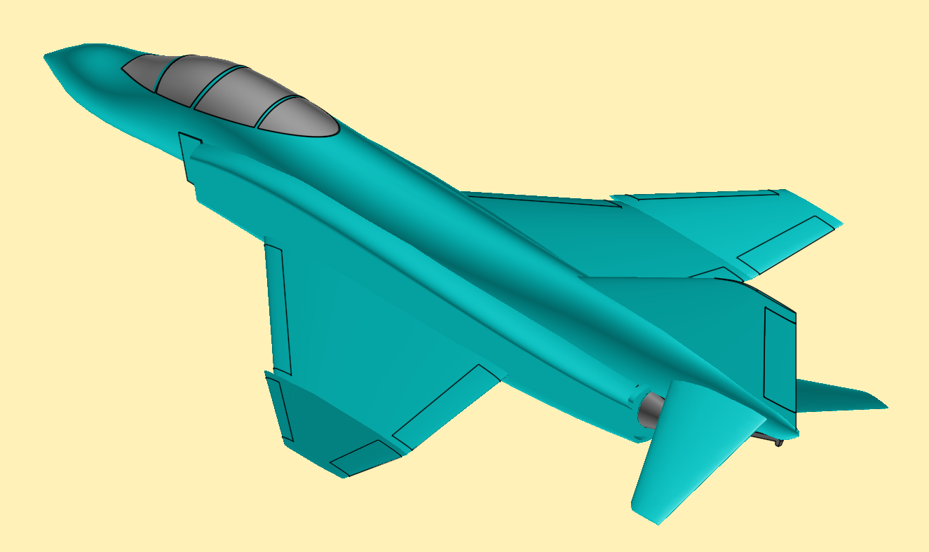 A0002492-美国F-4E幽灵战斗机