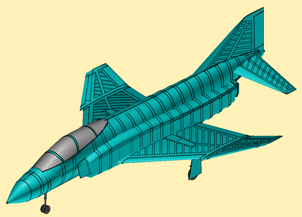 A0002492-美国F-4E幽灵战斗机