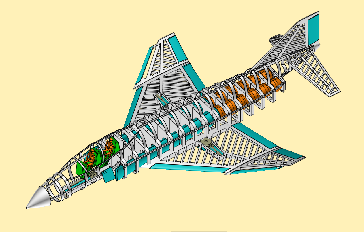A0002492-美国F-4E幽灵战斗机