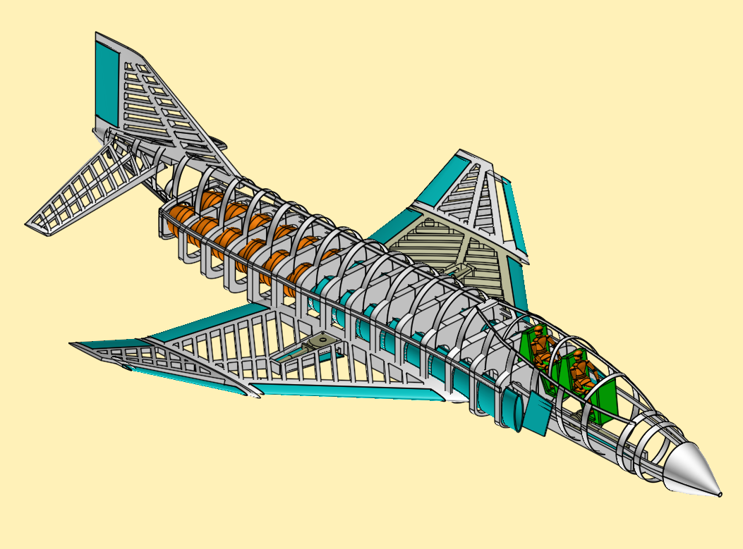 A0002492-美国F-4E幽灵战斗机