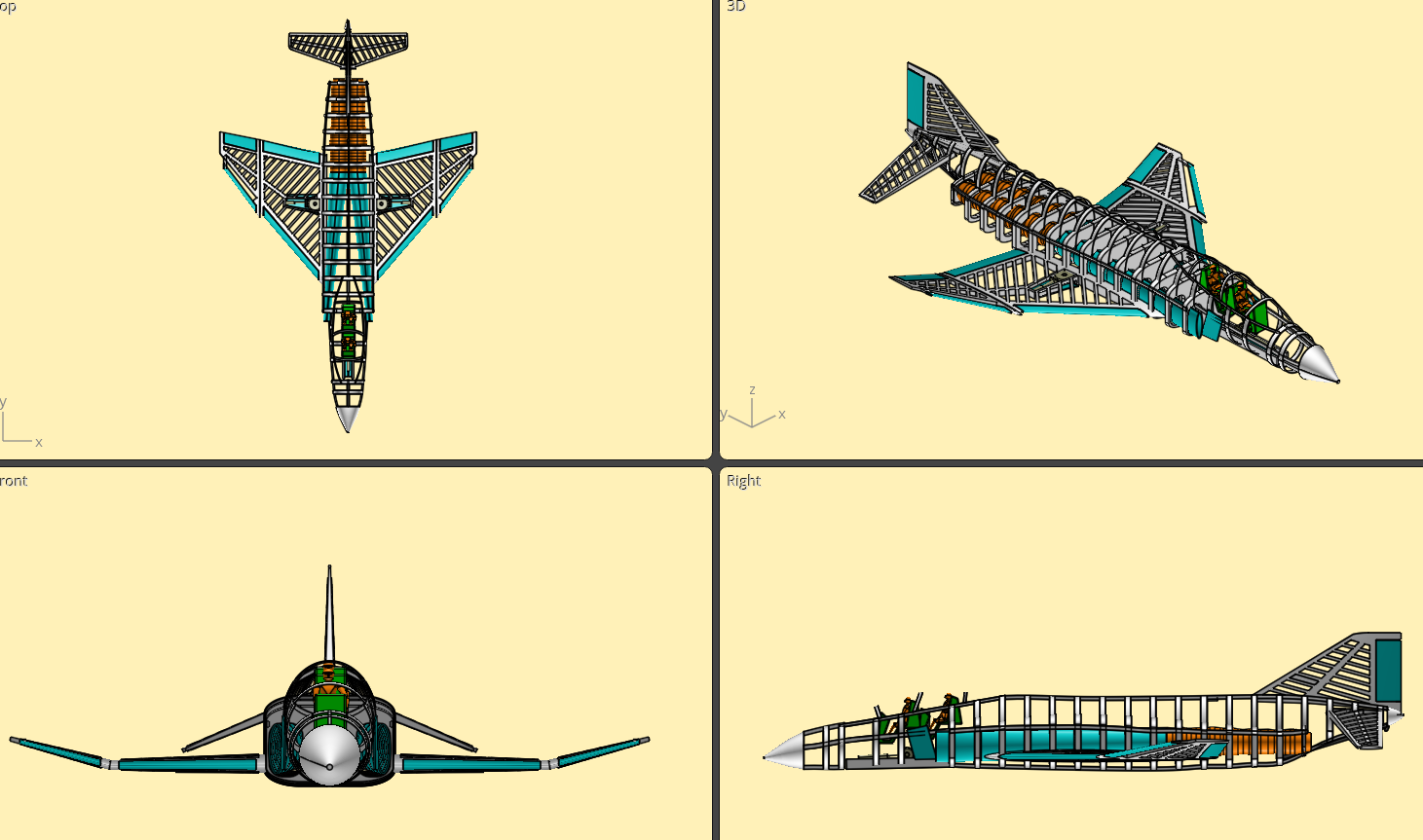 A0002492-美国F-4E幽灵战斗机