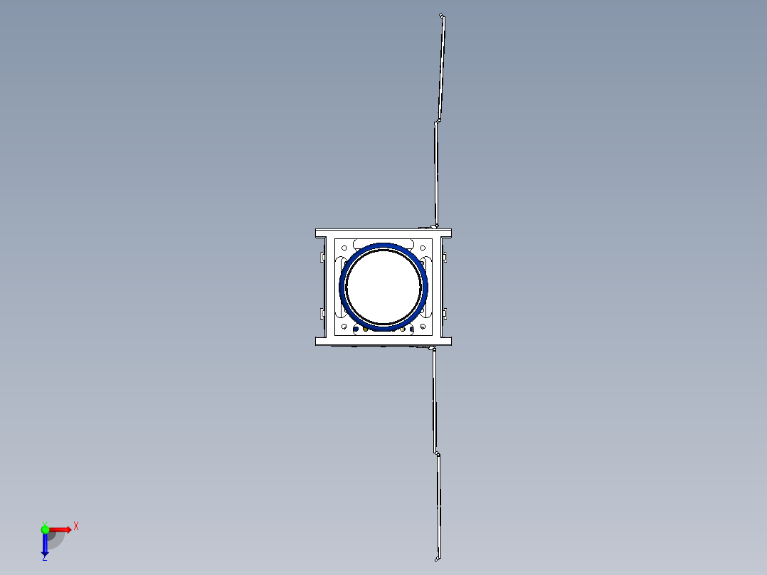 卫星、空间站(2)俯视图