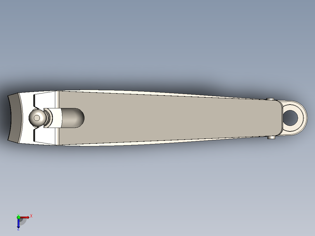 指甲刀、指甲剪(11)俯视图
