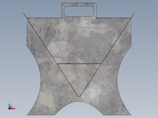 小烤架（1mm）前视缩略图