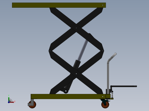 剪叉式升降机 、升降机(12)前视缩略图
