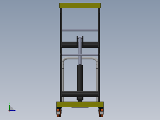 剪叉式升降机 、升降机(12)左视缩略图