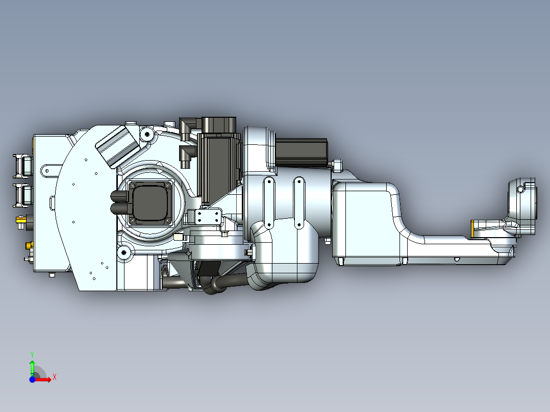 易胜ER8-1450-HW焊接机器人前视图